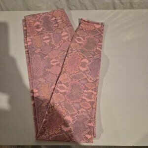 Zyia Pink Mojave Light N Tight High Rise Legging Size 6-8